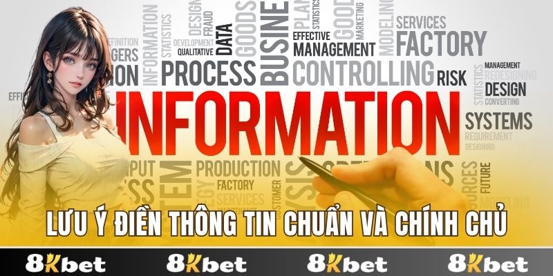 Lưu ý điền thông tin chuẩn và chính chủ